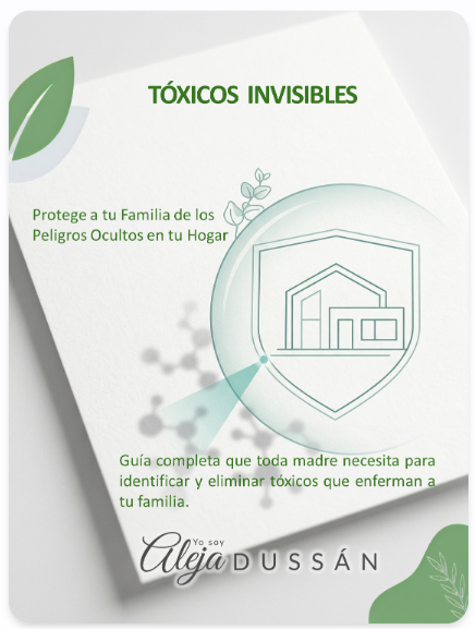 Portada del eBook Tóxicos Invisibles - Guía para un hogar libre de tóxicos, por Alejandra Dussán